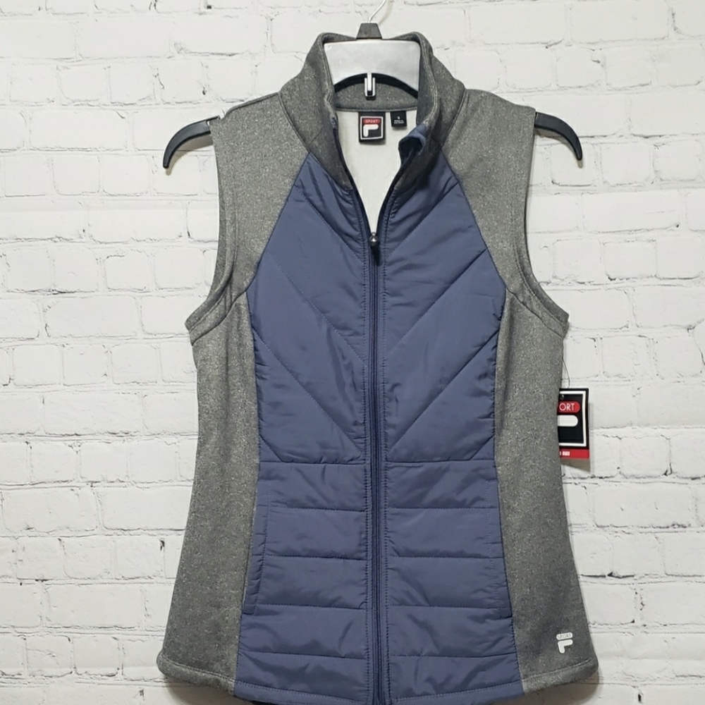 Fila Sport Tru-Warm Zip Vest Size Small NWT - Picture 5 of 13